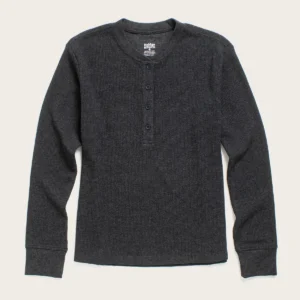 Recycled Waffle Henley Tees