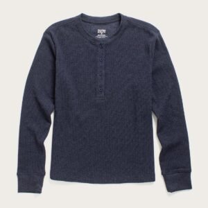 Recycled Waffle Henley Tees