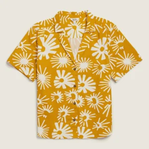 The Mila Cropped Shirt Tops